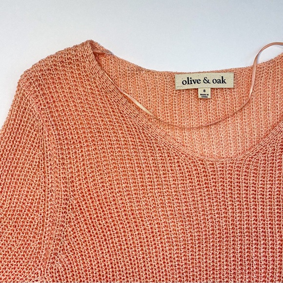 Olive and Oak Peack Knit Sweater - Picture 2 of 8